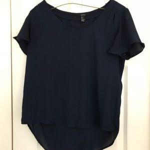 Navy blue Forever21 blouse